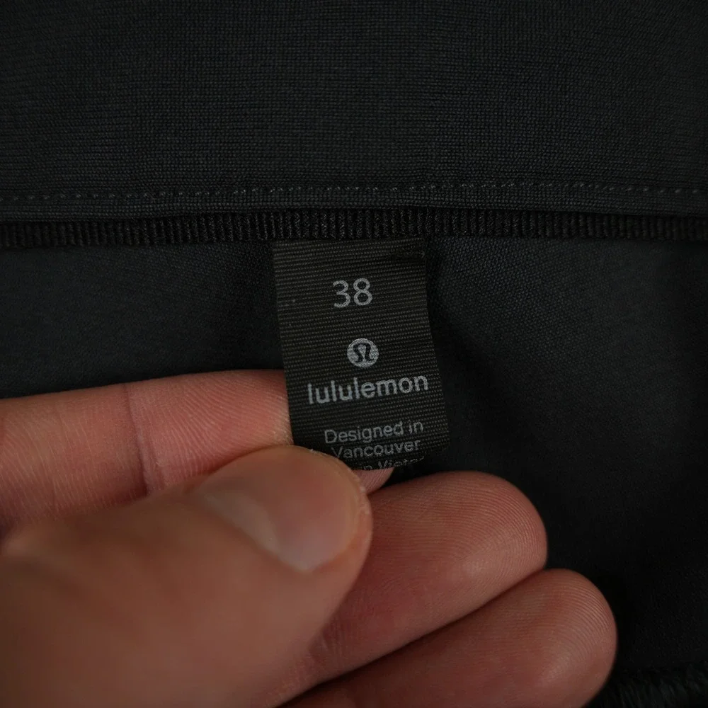 Lululemon ABC Pants Men 40 Gray Technical‎ Stretch 5-Pocket Commuter Trousers